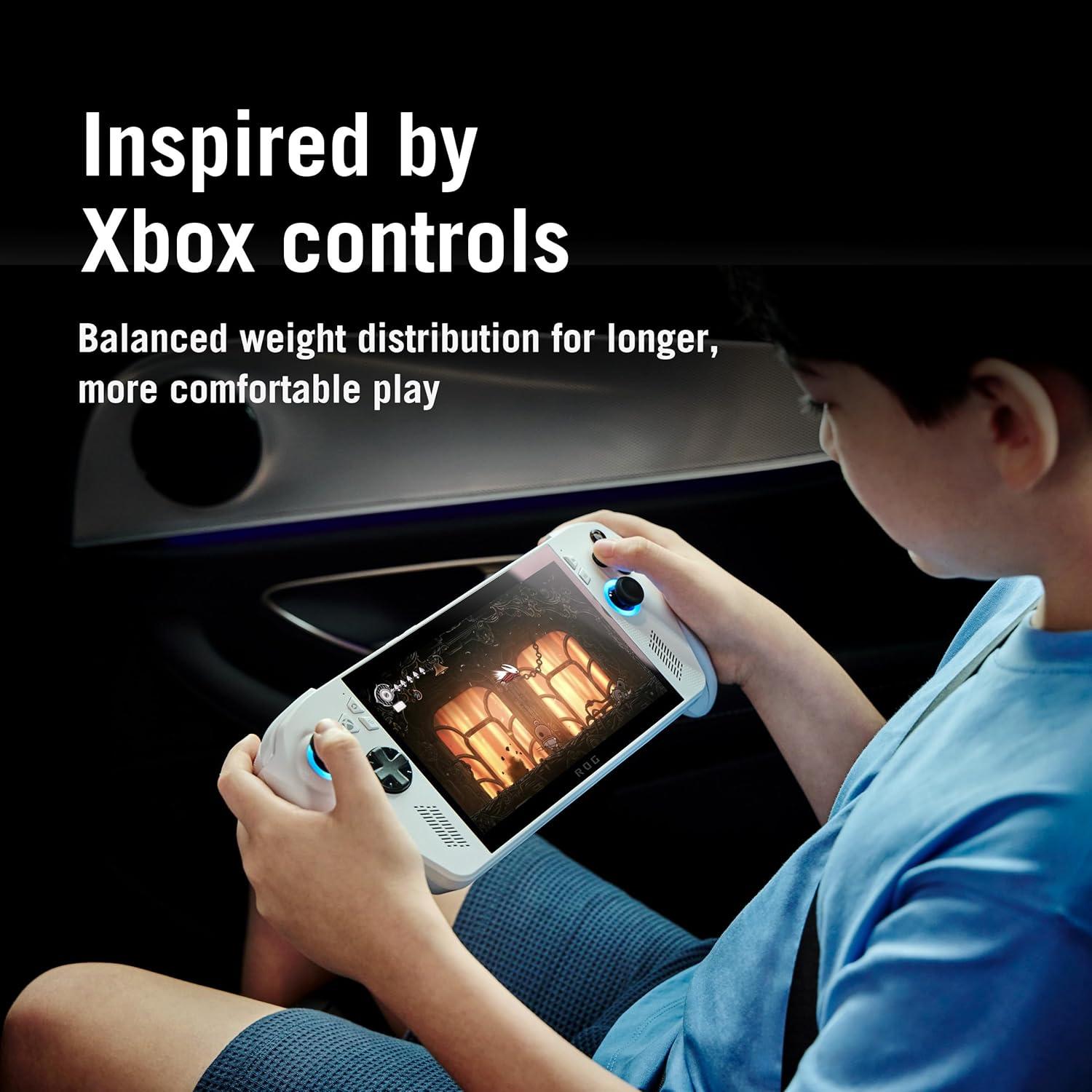 image:imageASUS ROG Xbox Ally 7 1080p 120Hz Touchscreen Gaming Handheld 3month Xbox Game Pass Premium included AMD Ryzen Z2 A 16GB RAM 512GB SSD WhiteROG Xbox Ally Z2 2025