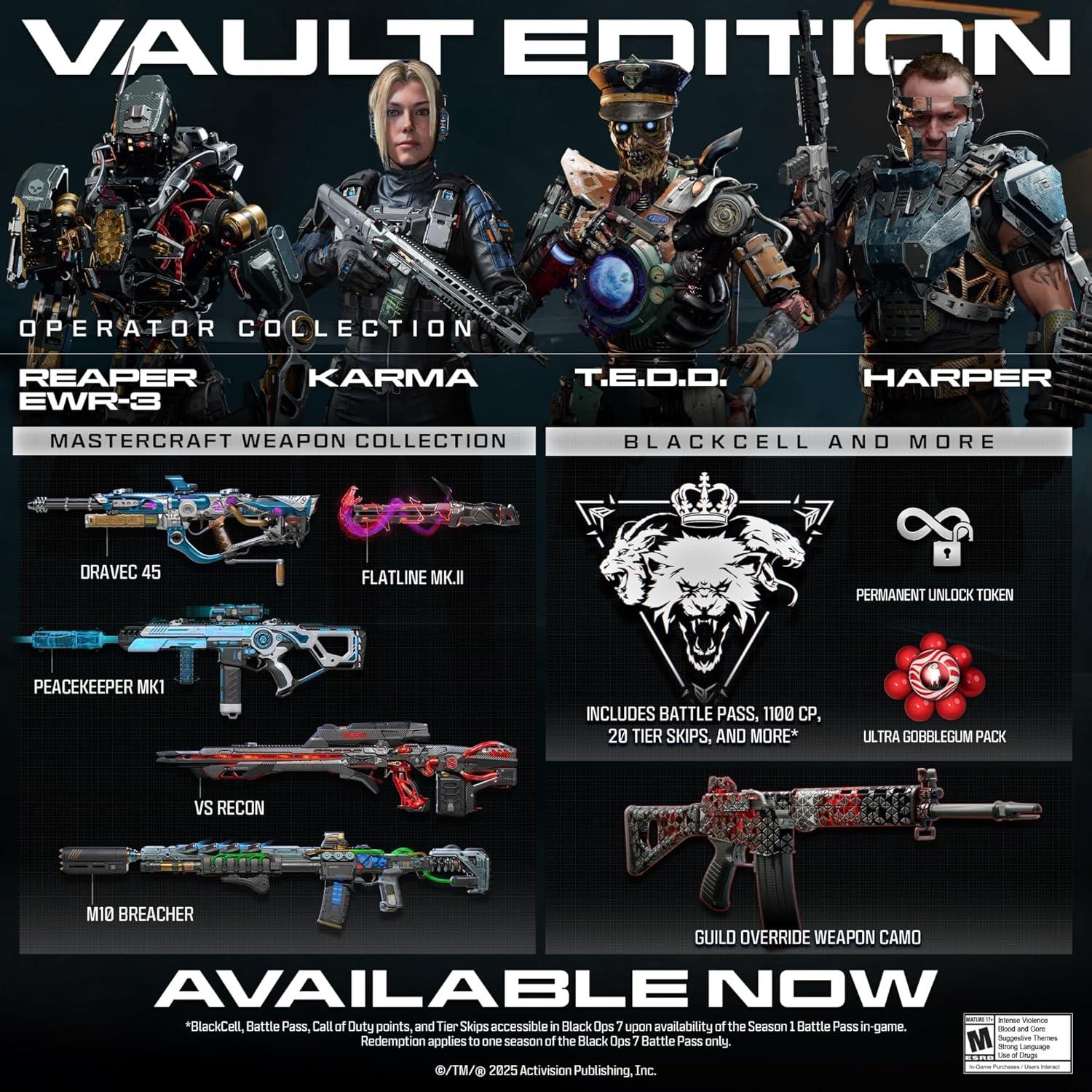 image:imageCall of Duty Black Ops 7 CrossGen Bundle PlayStation 4 and PlayStation 5Xbox and Windows Digital
