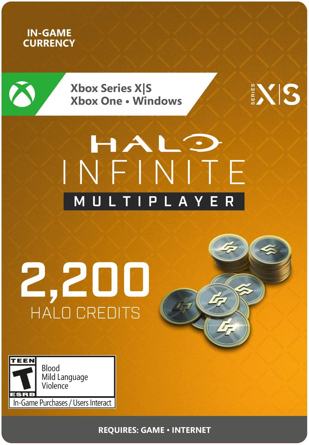 image:imageHalo Infinite 2 000 Halo Credits 200 Bonus Xbox Series XS Xbox One Windows Digital CodeHalo Credits