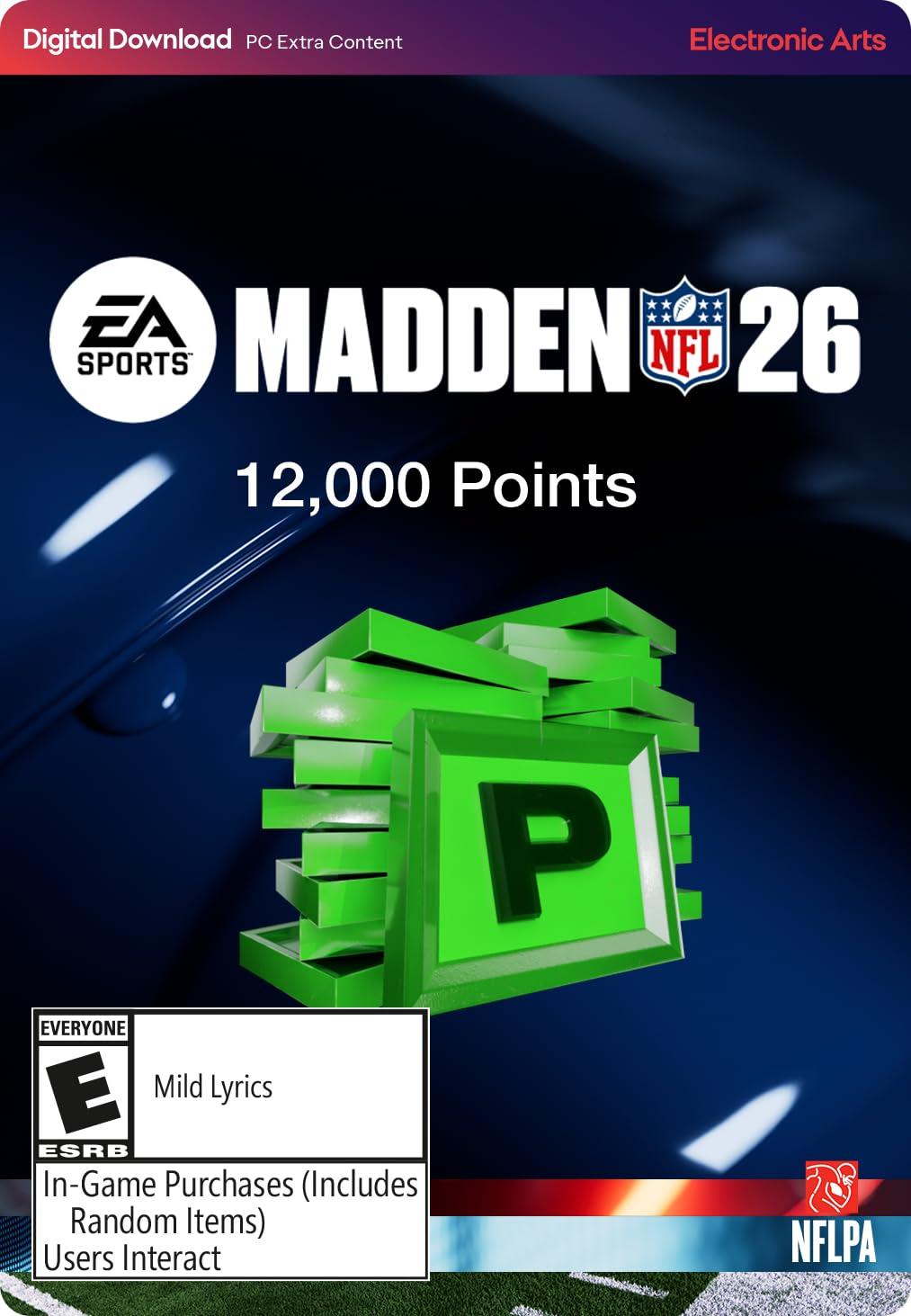 image:imageMadden NFL 26 2800 MUT POINTS Xbox Digital CodePC Online Game Code