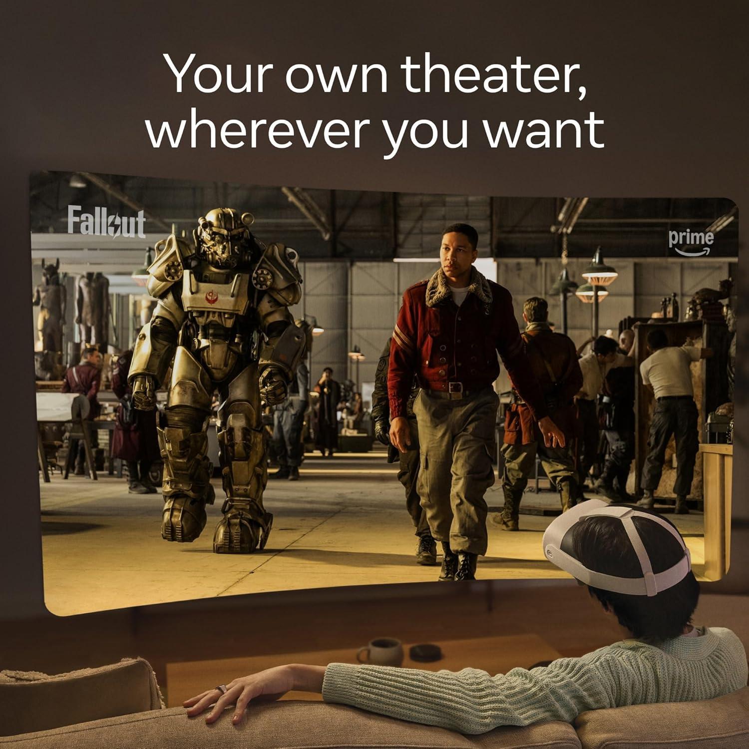 image:imageMeta Quest 3 512GB VR Headset Thirty Percent Sharper Resolution 2X Graphical Processing Power Virtual Reality Without Wires Access to 40 Games with a 3Month Trial of Meta Horizon IncludedMeta Quest