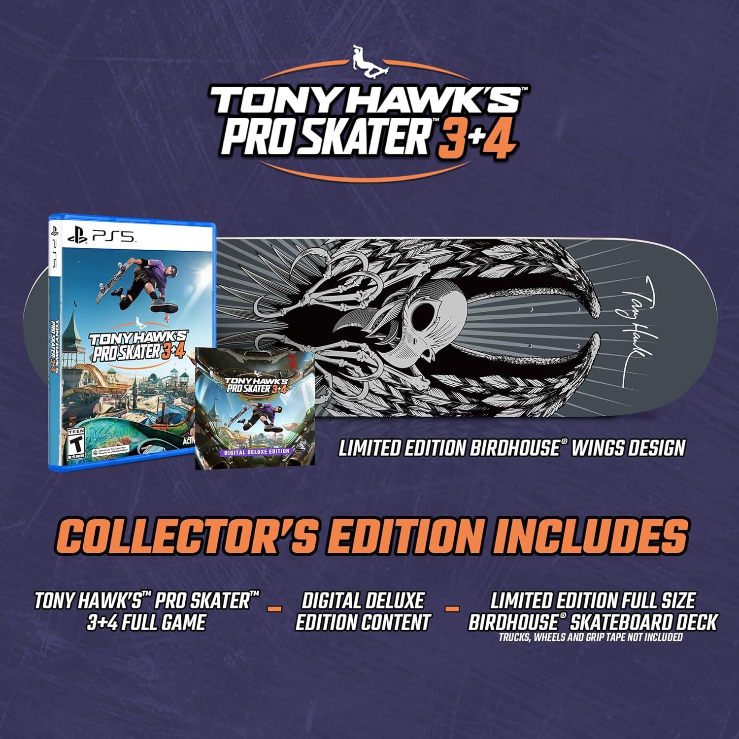 image:imageTony Hawks Pro Skater 3 4 Standard Edition Nintendo Switch 2 Code in boxPlayStation 5
