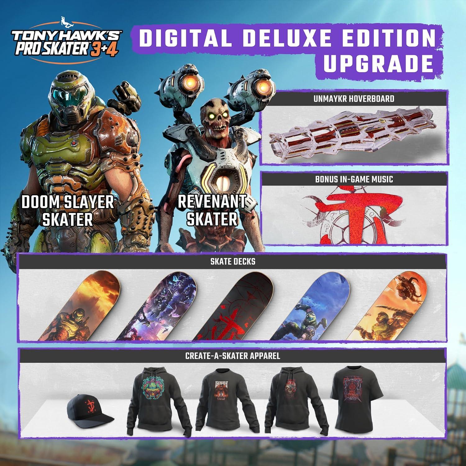 image:imageTony Hawks Pro Skater 3 4 Standard Edition Nintendo Switch 2 Code in boxXbox Series XS One and Windows Digital Code