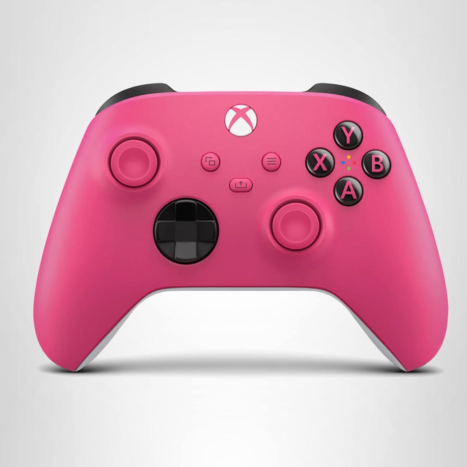 image:imageXbox Wireless Controller Heart Breaker Special Edition Wireless amp Bluetooth Connectivity New Hybrid DPad amp Share Button Featuring Textured GripDeep Pink