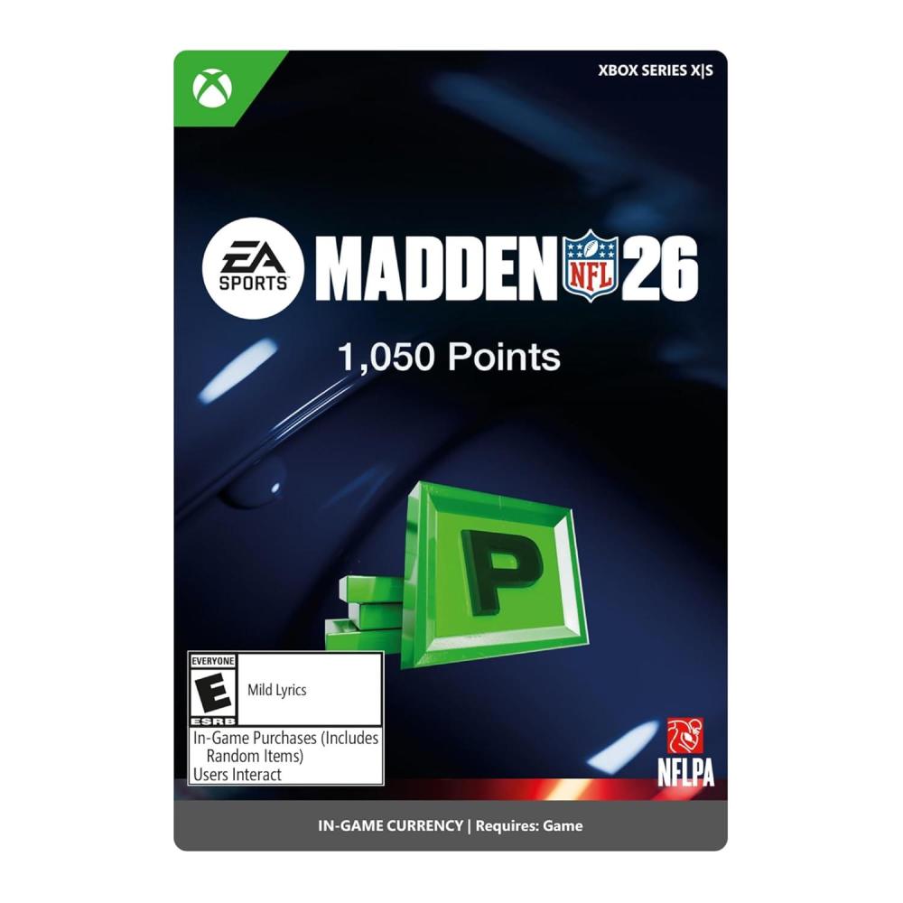 image:imageMadden NFL 26 2800 MUT POINTS Xbox Digital CodeXbox Series XS Digital