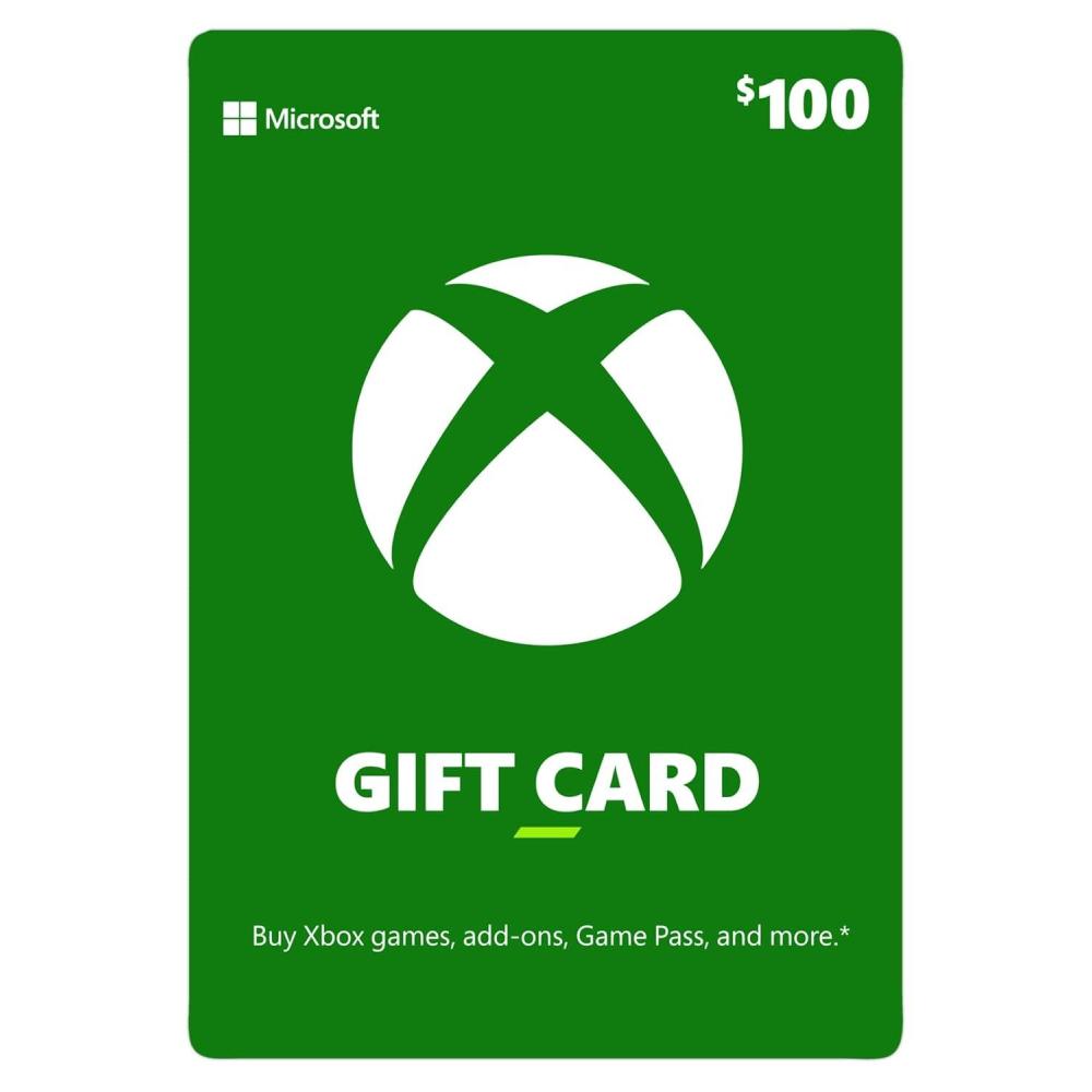 image:imageMicrosoft Xbox Gift Card Physical Delivery100