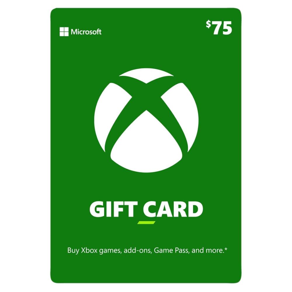 image:imageMicrosoft Xbox Gift Card Physical Delivery75