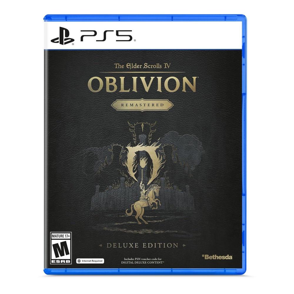 image:imageThe Elder Scrolls IV Oblivion Remastered Physical Deluxe Edition PlayStation5