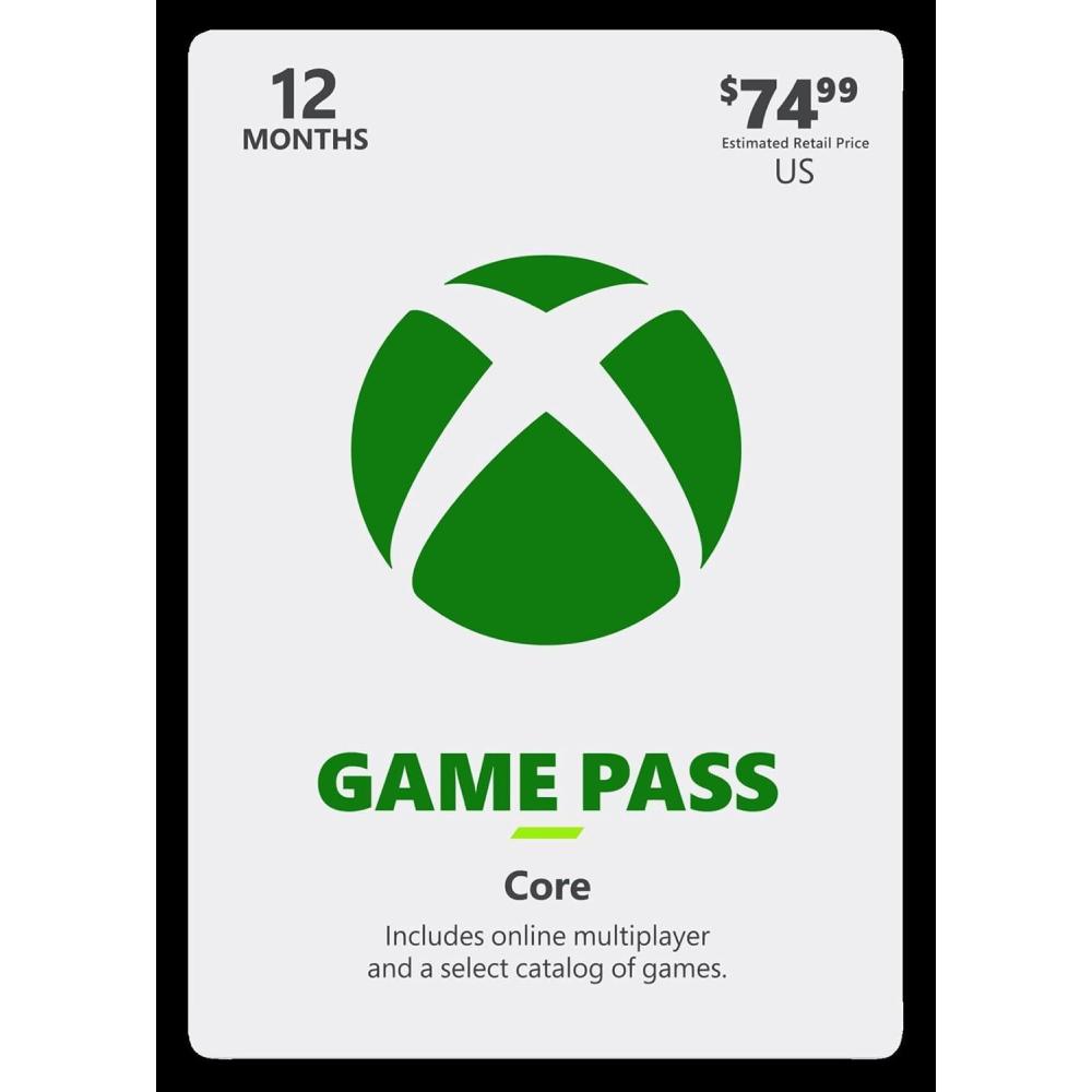 image:imageXbox Game Pass Core  12M Gift Card 749974