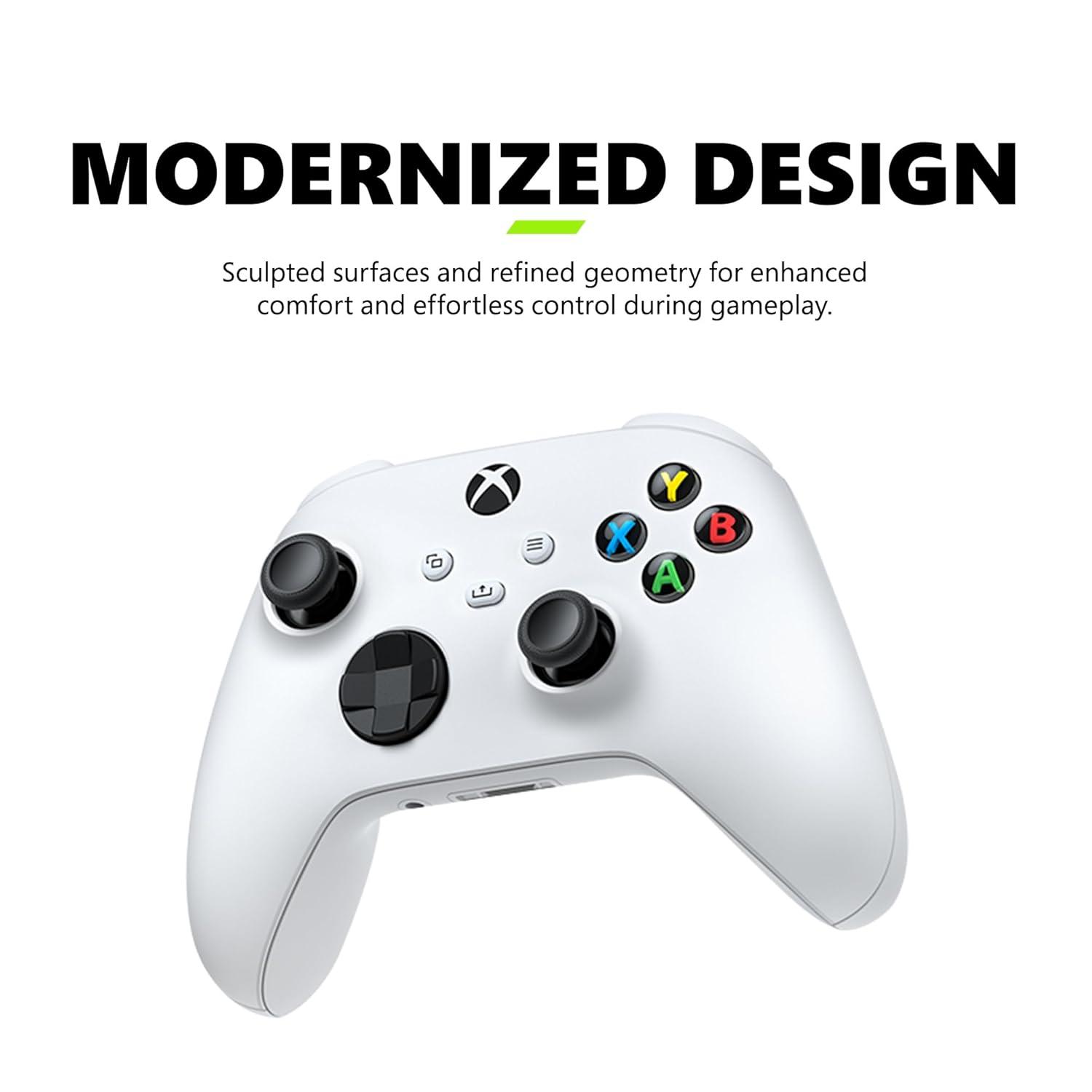 image:imageXbox Wireless Gaming Controller Forza Horizon 6 Limited Edition Console PC amp Android Dynamic Lighting Effects Wireless Bluetooth USBC ConnectivityRobot White
