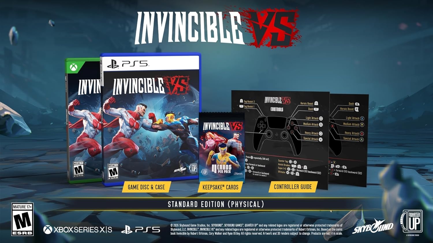 image:imageInvincible VS Standard Edition XBOX Series XS and Windows DigitalPlayStation 5
